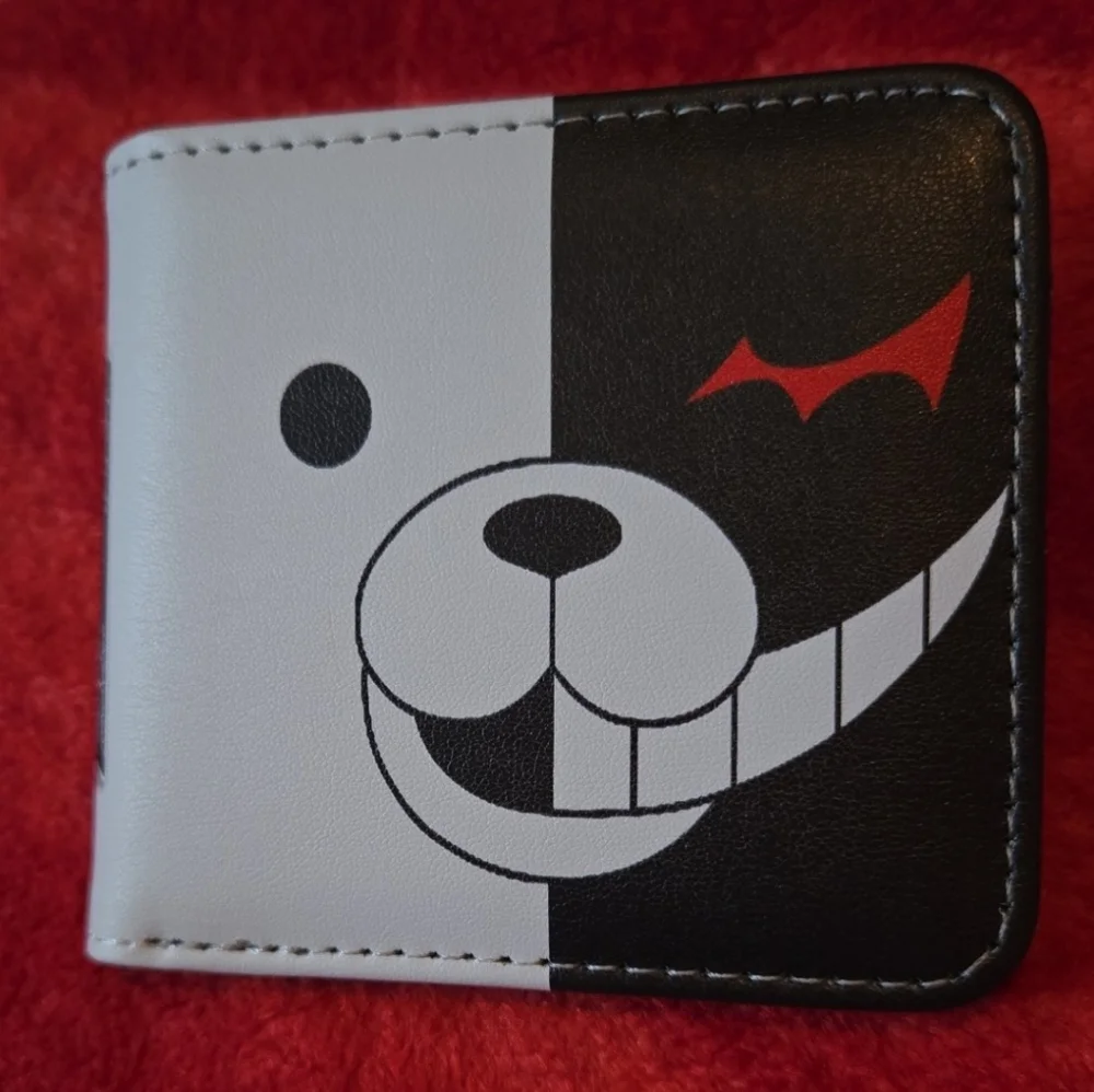 New danganronpa anime manga leather wallet
